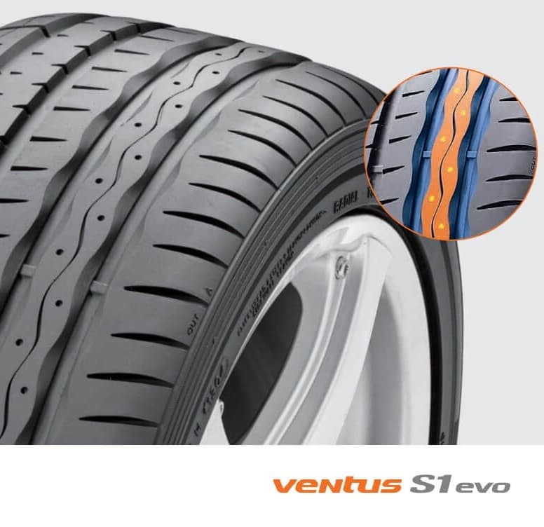 195/40R16 80W XL Ventus S1 Evo K107
