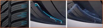 Hankook Winter i*cept evo3 W330 Suda Kızaklama Direnci