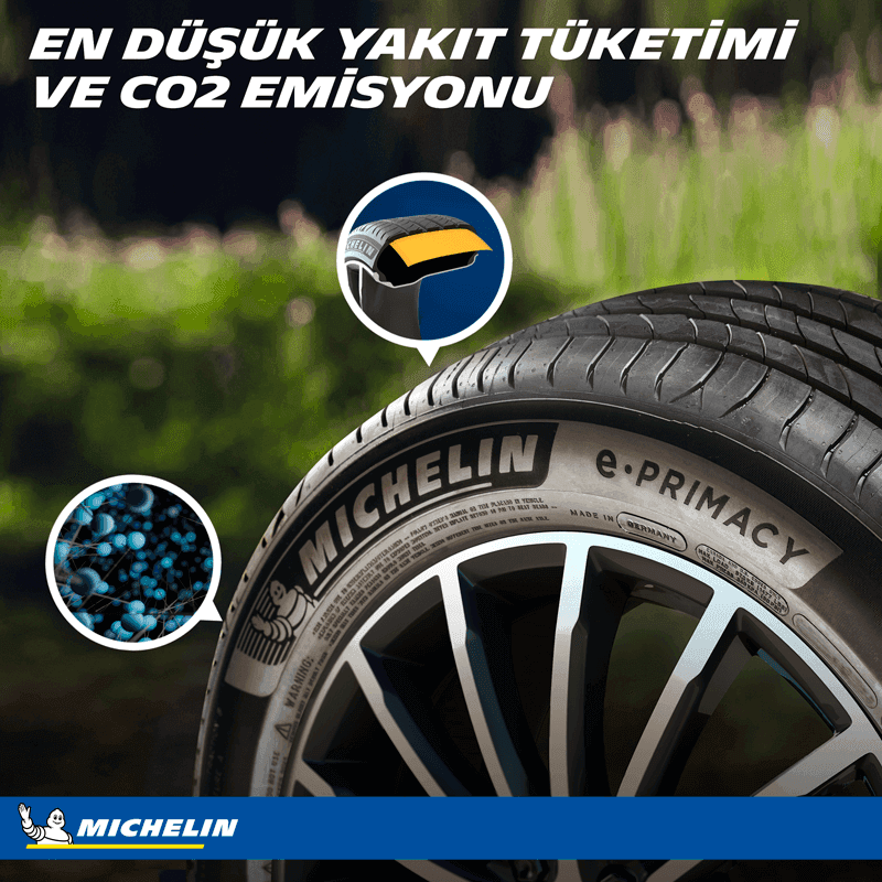 Michelin e.Primacy Yakıt Tasarrufu
