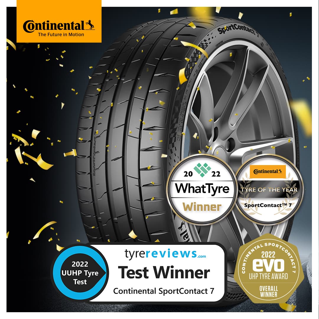 Continental SportContact 7 Testler